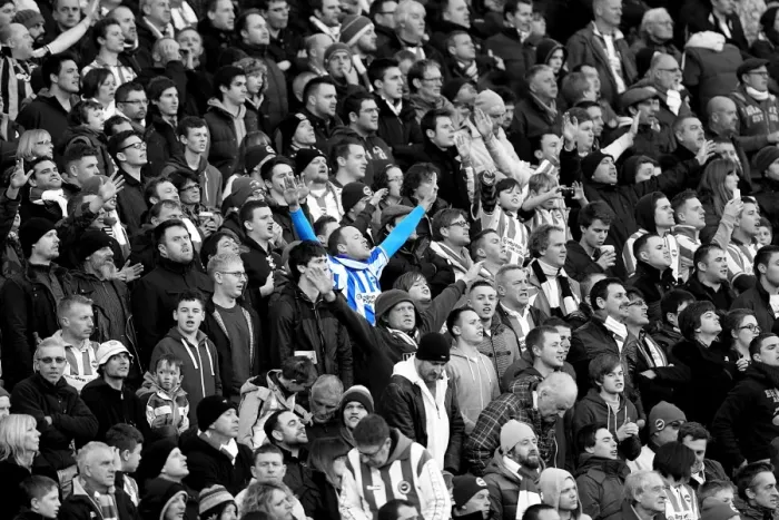 Framed Print : Brighton & Hove Albion vs. Arsenal (2012-13 Home Game)