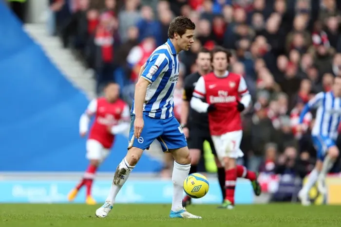 Framed Print : Brighton & Hove Albion vs Arsenal (2012-13): A Past Home Game - Arsenal Visit Framed Print : Brighton & Hove Albion vs Arsenal (2012-13): A Past Home Game - Arsenal Visit