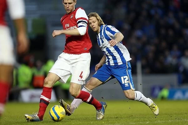 Brighton & Hove Albion vs Arsenal: A Home Battle (2012-13 Season)