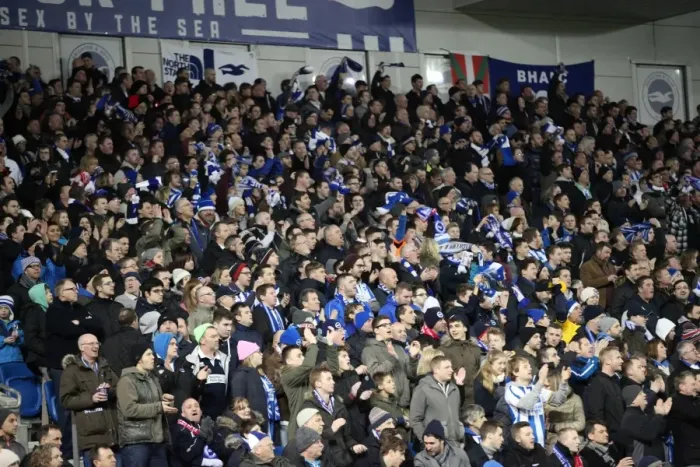 Framed Print : Brighton & Hove Albion vs. Arsenal: FA Cup Clash at the American Express Community Stadium (25 Jan 2015)