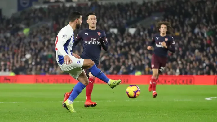Framed Print : Brighton and Hove Albion vs. Arsenal: Premier League Battle at American Express Community Stadium (12.26.18) Framed Print : Brighton and Hove Albion vs. Arsenal: Premier League Battle at American Express Community Stadium (12.26.18)