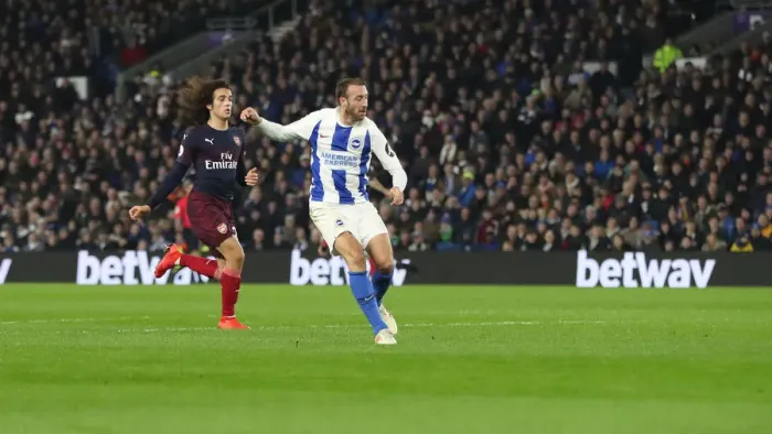 Framed Print : Brighton and Hove Albion vs. Arsenal: Premier League Battle at American Express Community Stadium (12.26.18) Framed Print : Brighton and Hove Albion vs. Arsenal: Premier League Battle at American Express Community Stadium (12.26.18)