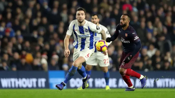 Framed Print : Brighton and Hove Albion vs Arsenal: Premier League Battle at American Express Community Stadium (26DEC18) Framed Print : Brighton and Hove Albion vs Arsenal: Premier League Battle at American Express Community Stadium (26DEC18)