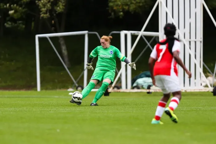 Framed Print : Brighton & Hove Albion vs Arsenal Women: August 10, 2014 (Arsenal DS) Framed Print : Brighton & Hove Albion vs Arsenal Women: August 10, 2014 (Arsenal DS)