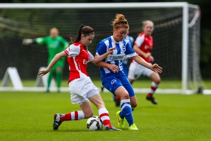 Framed Print : Brighton & Hove Albion vs Arsenal Women: August 10, 2014 (Arsenal DS) Framed Print : Brighton & Hove Albion vs Arsenal Women: August 10, 2014 (Arsenal DS)