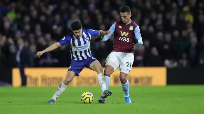 Framed Print : Brighton and Hove Albion vs Aston Villa: A Premier League Clash at American Express Community Stadium (January 18, 2020) Framed Print : Brighton and Hove Albion vs Aston Villa: A Premier League Clash at American Express Community Stadium (January 18, 2020)