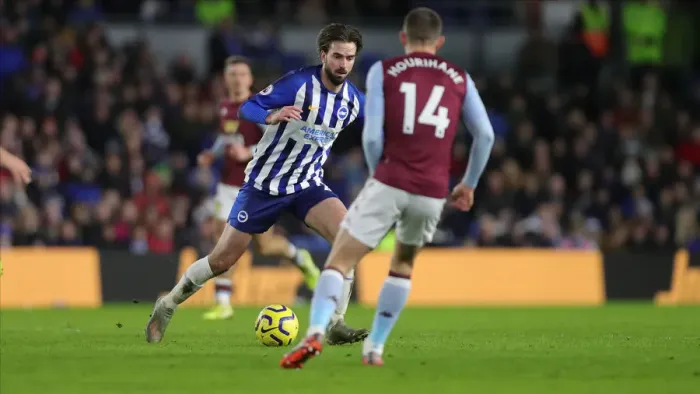 Framed Print : Brighton and Hove Albion vs Aston Villa: A Premier League Clash at American Express Community Stadium (January 18, 2020) Framed Print : Brighton and Hove Albion vs Aston Villa: A Premier League Clash at American Express Community Stadium (January 18, 2020)