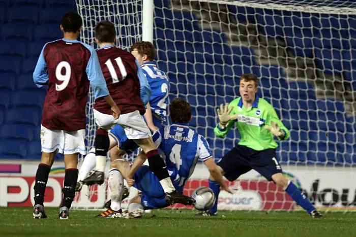 Framed Print : Brighton & Hove Albion vs. Aston Villa: 2011-12 FA Youth Cup Home Game Highlights Framed Print : Brighton & Hove Albion vs. Aston Villa: 2011-12 FA Youth Cup Home Game Highlights