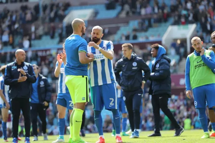 Framed Print : Brighton and Hove Albion vs. Aston Villa: EFL Sky Bet Championship Showdown at Villa Park (07MAY17) Framed Print : Brighton and Hove Albion vs. Aston Villa: EFL Sky Bet Championship Showdown at Villa Park (07MAY17)