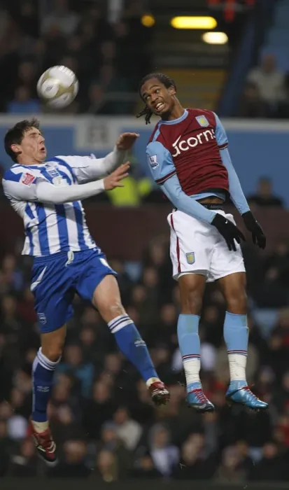 Framed Print : Brighton & Hove Albion vs. Aston Villa (FA Cup, 2009-10) - Away Game Framed Print : Brighton & Hove Albion vs. Aston Villa (FA Cup, 2009-10) - Away Game