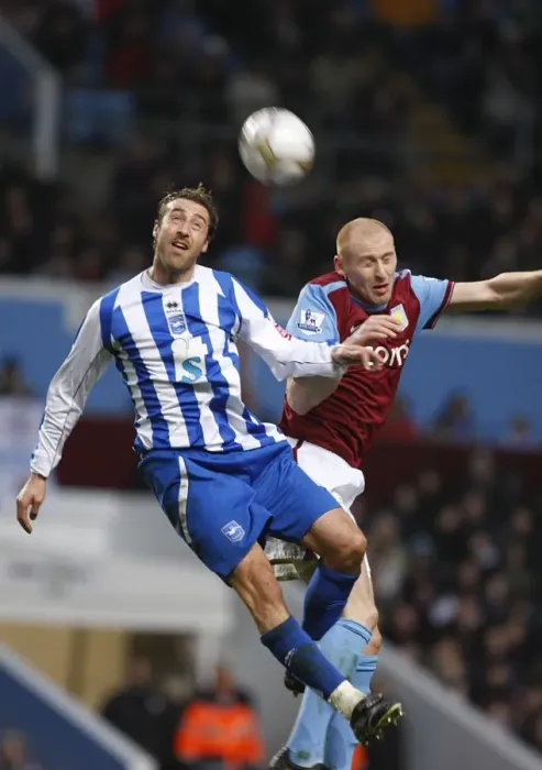Framed Print : Brighton & Hove Albion vs. Aston Villa (FA Cup, 2009-10) - Away Game Framed Print : Brighton & Hove Albion vs. Aston Villa (FA Cup, 2009-10) - Away Game