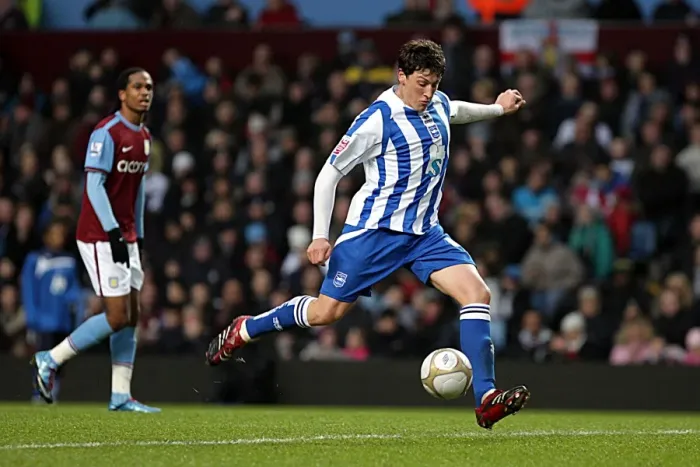 Framed Print : Brighton & Hove Albion vs. Aston Villa (FA Cup, 2009-10) - Away Game Framed Print : Brighton & Hove Albion vs. Aston Villa (FA Cup, 2009-10) - Away Game