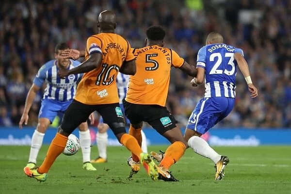 Brighton and Hove Albion vs Barnet: EFL Cup Battle at American Express Community Stadium (22Aug17)