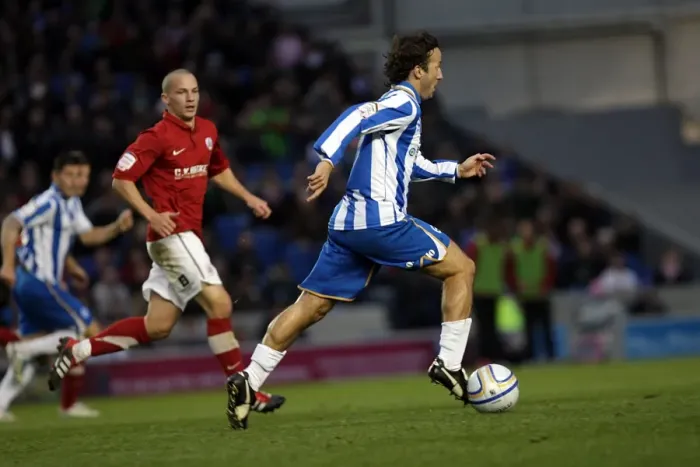 Framed Print : Brighton & Hove Albion vs. Barnsley (2011-12): A Home Victory Framed Print : Brighton & Hove Albion vs. Barnsley (2011-12): A Home Victory