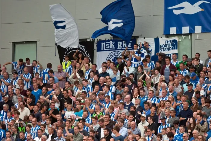 Framed Print : Brighton & Hove Albion vs. Barnsley (2012-13): Home Game - August 25, 2012