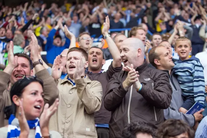 Framed Print : Brighton & Hove Albion vs. Birmingham City: Away Game (2013-14 Season)