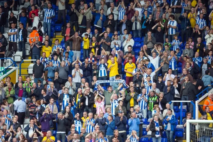Framed Print : Brighton & Hove Albion vs. Birmingham City: Away Game (2013-14 Season)