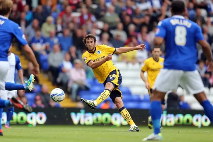 Framed Print : Brighton & Hove Albion vs. Birmingham City: Away Game (2013-14 Season) Framed Print : Brighton & Hove Albion vs. Birmingham City: Away Game (2013-14 Season)