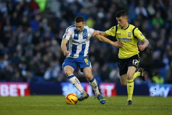 Framed Print : Brighton & Hove Albion vs. Birmingham City: A Historic 11-1 Win - 11-01-2014