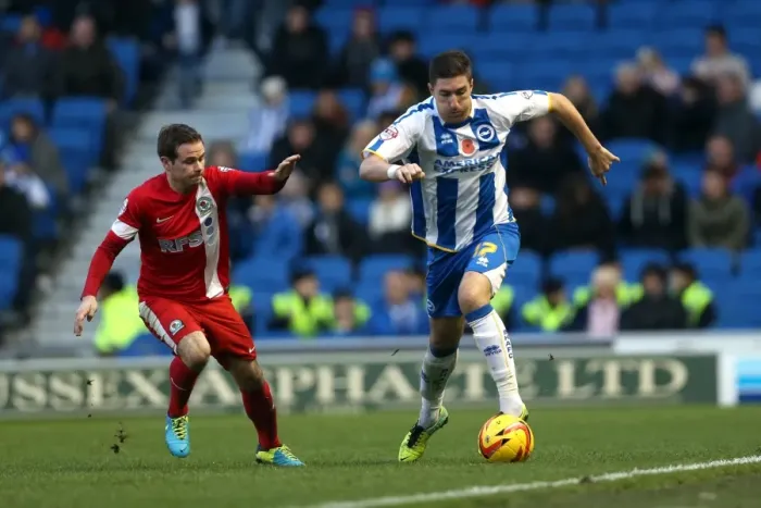 Framed Print : Brighton & Hove Albion vs. Blackburn Rovers (2013-14) - Home Game Highlights Framed Print : Brighton & Hove Albion vs. Blackburn Rovers (2013-14) - Home Game Highlights