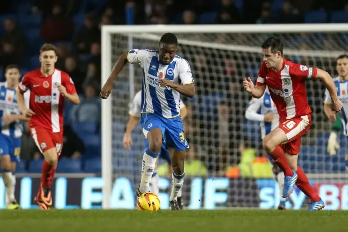 Framed Print : Brighton & Hove Albion vs. Blackburn Rovers (2013-14 Season) - A Home Game Framed Print : Brighton & Hove Albion vs. Blackburn Rovers (2013-14 Season) - A Home Game