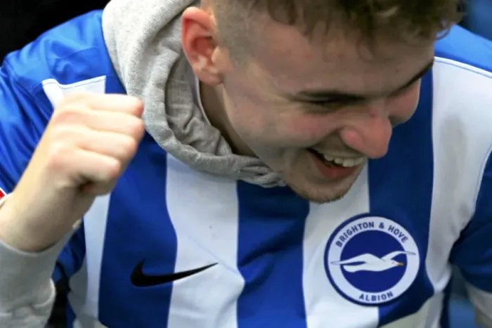 Framed Print : Brighton & Hove Albion vs. Blackburn Rovers: 2014-15 Season Home Game (08NOV14)