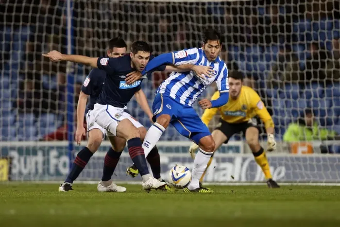 Framed Print : Brighton & Hove Albion vs. Blackburn Rovers: A Historic 2012-13 Home Match Framed Print : Brighton & Hove Albion vs. Blackburn Rovers: A Historic 2012-13 Home Match