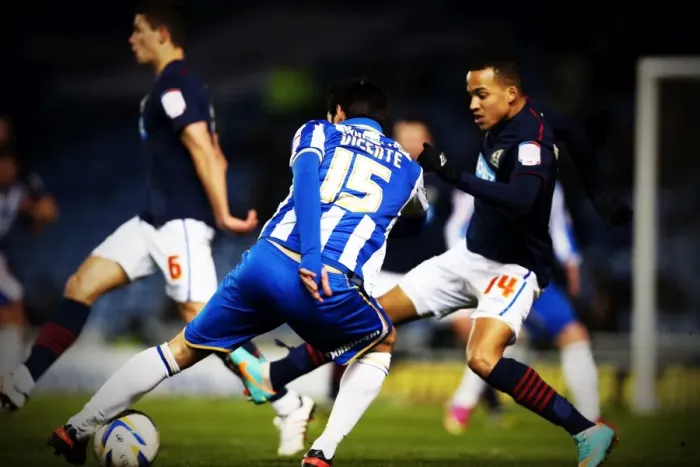 Framed Print : Brighton & Hove Albion vs. Blackburn Rovers: A Memorable 2012-13 Home Game