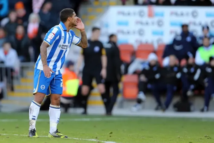 Framed Print : Brighton & Hove Albion vs. Blackpool: 2012-13 Away Game Framed Print : Brighton & Hove Albion vs. Blackpool: 2012-13 Away Game