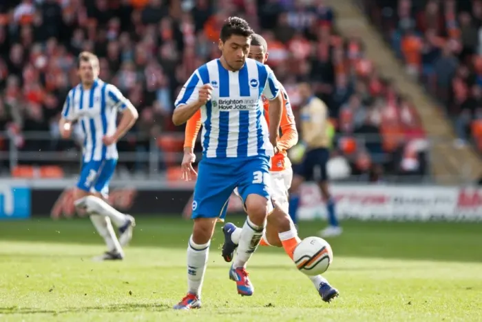 Framed Print : Brighton & Hove Albion vs. Blackpool: Away Game – March 19, 2012 (Season 2011-12) Framed Print : Brighton & Hove Albion vs. Blackpool: Away Game – March 19, 2012 (Season 2011-12)