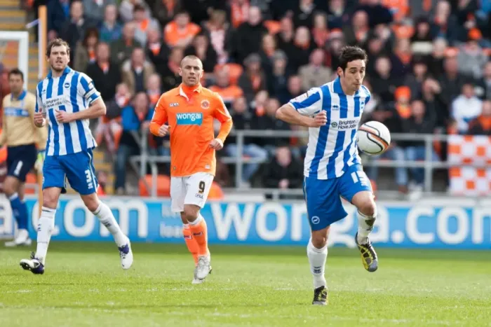 Framed Print : Brighton & Hove Albion vs. Blackpool: Away Game – March 19, 2012 (Season 2011-12) Framed Print : Brighton & Hove Albion vs. Blackpool: Away Game – March 19, 2012 (Season 2011-12)