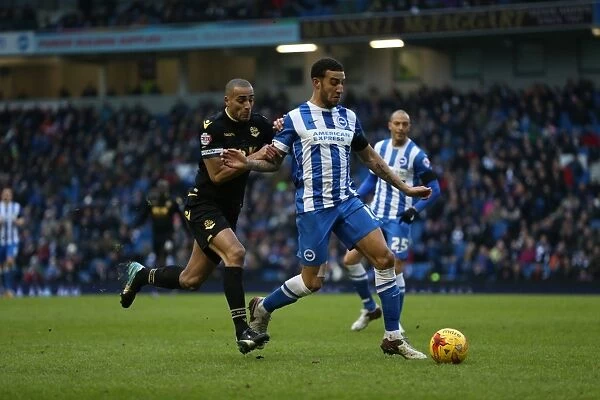 Brighton and Hove Albion vs. Bolton Wanderers: A Fierce Battle in the Sky Bet Championship (13 February 2016)
