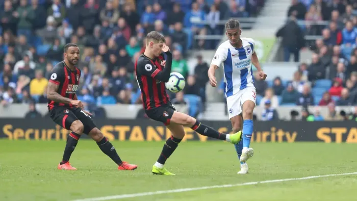 Framed Print : Brighton and Hove Albion vs Bournemouth: Premier League Showdown at American Express Community Stadium (13APR19) Framed Print : Brighton and Hove Albion vs Bournemouth: Premier League Showdown at American Express Community Stadium (13APR19)