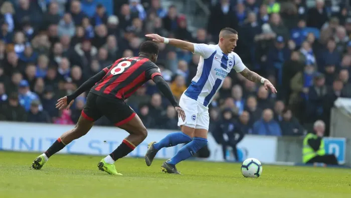 Framed Print : Brighton and Hove Albion vs Bournemouth: Premier League Battle at American Express Community Stadium (13APR19) Framed Print : Brighton and Hove Albion vs Bournemouth: Premier League Battle at American Express Community Stadium (13APR19)