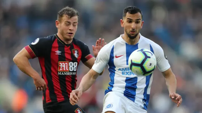 Framed Print : Brighton and Hove Albion vs Bournemouth: Premier League Battle at American Express Community Stadium (13APR19) Framed Print : Brighton and Hove Albion vs Bournemouth: Premier League Battle at American Express Community Stadium (13APR19)