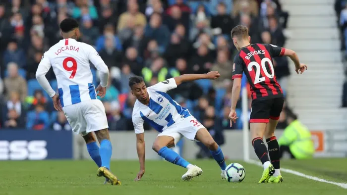 Framed Print : Brighton and Hove Albion vs Bournemouth: Premier League Battle at American Express Community Stadium (13APR19) Framed Print : Brighton and Hove Albion vs Bournemouth: Premier League Battle at American Express Community Stadium (13APR19)