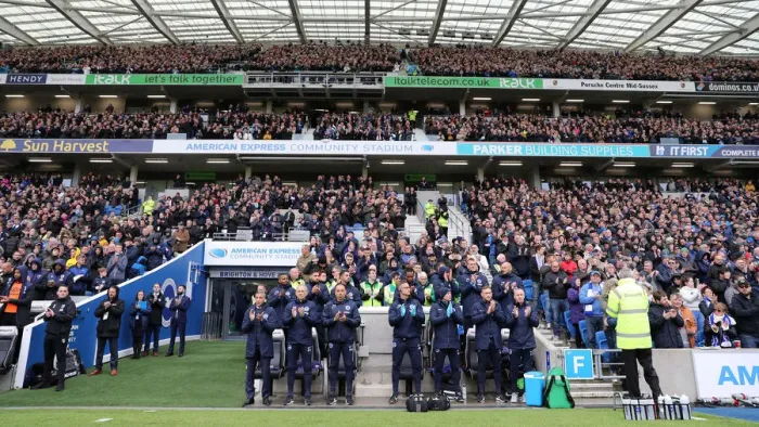 Framed Print : Brighton and Hove Albion vs Bournemouth: Premier League Battle at American Express Community Stadium (13APR19) Framed Print : Brighton and Hove Albion vs Bournemouth: Premier League Battle at American Express Community Stadium (13APR19)