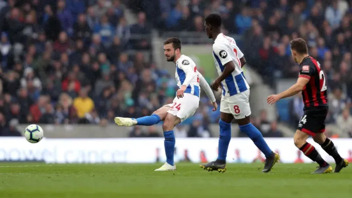 Framed Print : Brighton and Hove Albion vs Bournemouth: Premier League Battle at American Express Community Stadium (13APR19) Framed Print : Brighton and Hove Albion vs Bournemouth: Premier League Battle at American Express Community Stadium (13APR19)