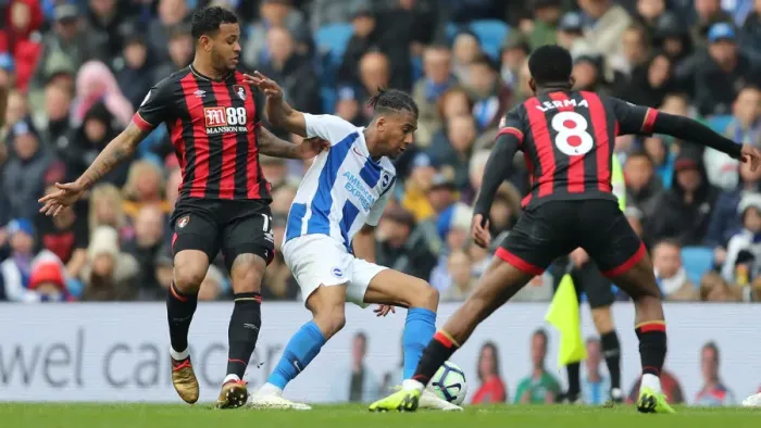Framed Print : Brighton and Hove Albion vs Bournemouth: Premier League Showdown at American Express Community Stadium (13APR19) Framed Print : Brighton and Hove Albion vs Bournemouth: Premier League Showdown at American Express Community Stadium (13APR19)