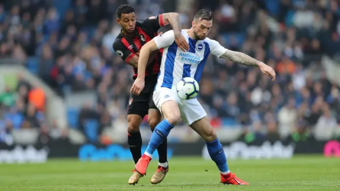 Framed Print : Brighton and Hove Albion vs Bournemouth: Premier League Battle at American Express Community Stadium (13APR19)