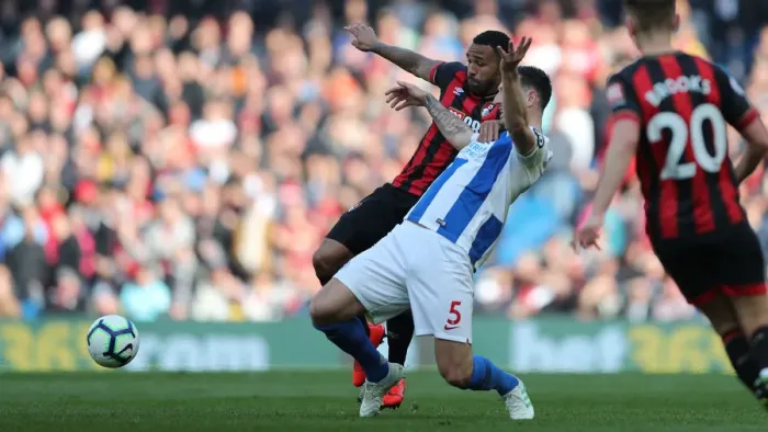 Framed Print : Brighton and Hove Albion vs Bournemouth: Premier League Showdown at American Express Community Stadium (13APR19) Framed Print : Brighton and Hove Albion vs Bournemouth: Premier League Showdown at American Express Community Stadium (13APR19)