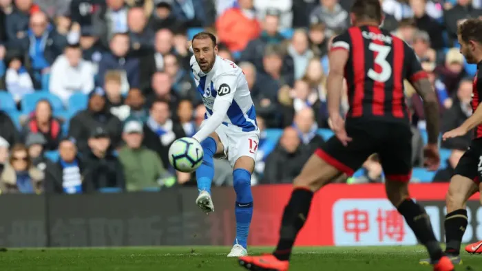 Framed Print : Brighton and Hove Albion vs Bournemouth: Premier League Clash at American Express Community Stadium (13APR19) Framed Print : Brighton and Hove Albion vs Bournemouth: Premier League Clash at American Express Community Stadium (13APR19)