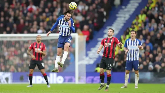 Framed Print : Brighton and Hove Albion vs Bournemouth: Premier League Battle at American Express Community Stadium (28DEC19) Framed Print : Brighton and Hove Albion vs Bournemouth: Premier League Battle at American Express Community Stadium (28DEC19)