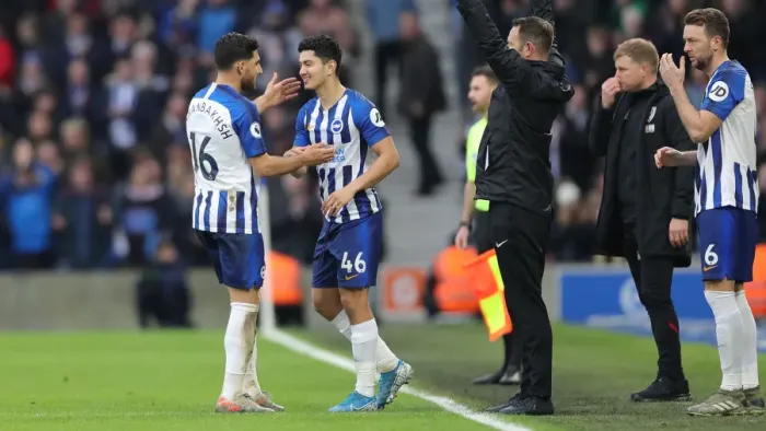 Framed Print : Brighton and Hove Albion vs Bournemouth: Premier League Battle at American Express Community Stadium (28DEC19) Framed Print : Brighton and Hove Albion vs Bournemouth: Premier League Battle at American Express Community Stadium (28DEC19)