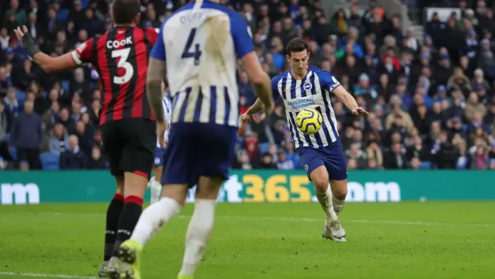 Framed Print : Brighton and Hove Albion vs Bournemouth: Premier League Battle at American Express Community Stadium (28DEC19) Framed Print : Brighton and Hove Albion vs Bournemouth: Premier League Battle at American Express Community Stadium (28DEC19)