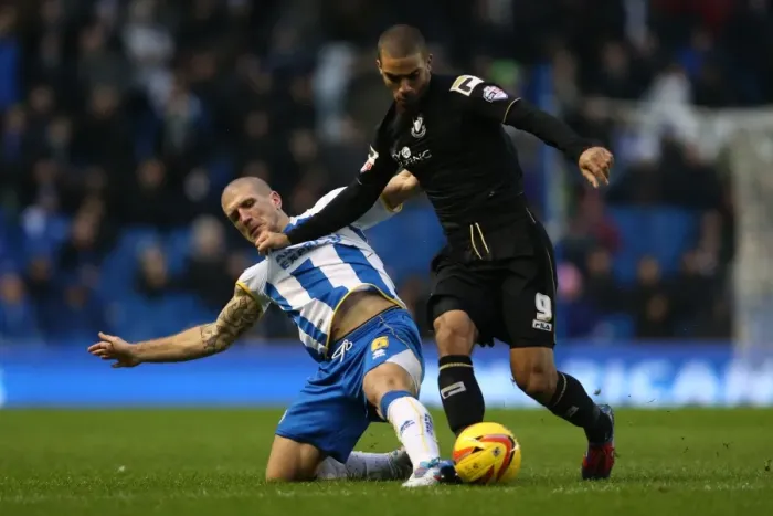 Framed Print : Brighton & Hove Albion vs. Bournemouth: 2013-14 Home Match Framed Print : Brighton & Hove Albion vs. Bournemouth: 2013-14 Home Match
