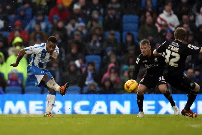 Framed Print : Brighton & Hove Albion vs Bournemouth: Home Battle - January 1, 2014 (Season 2013-14) Framed Print : Brighton & Hove Albion vs Bournemouth: Home Battle - January 1, 2014 (Season 2013-14)