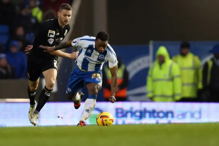 Framed Print : Brighton & Hove Albion vs. Bournemouth: Home Battle (Season 2013-14) Framed Print : Brighton & Hove Albion vs. Bournemouth: Home Battle (Season 2013-14)