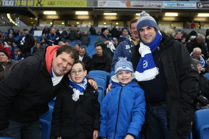 Framed Print : Brighton & Hove Albion vs. Bournemouth: Home Game - January 1, 2014 (Season 2013-14) Framed Print : Brighton & Hove Albion vs. Bournemouth: Home Game - January 1, 2014 (Season 2013-14)