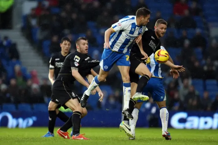 Framed Print : Brighton & Hove Albion vs. Bournemouth: Home Game - January 1, 2014 Framed Print : Brighton & Hove Albion vs. Bournemouth: Home Game - January 1, 2014